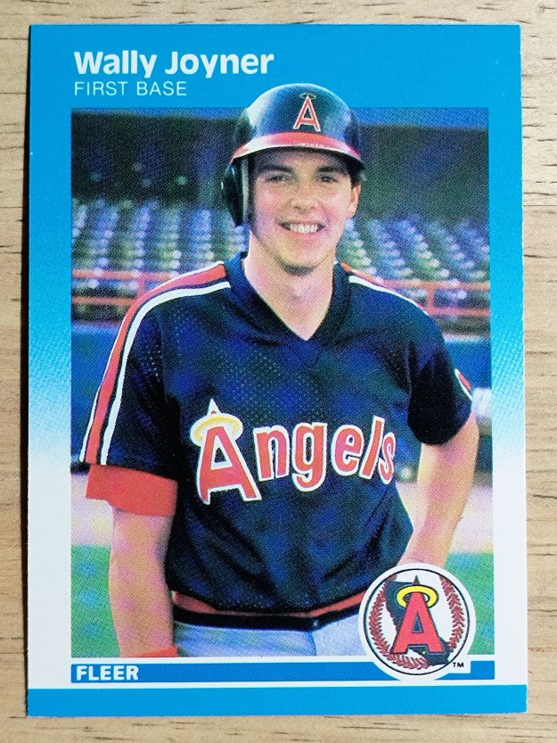 1987 Fleer #86 Wally Joyner RC