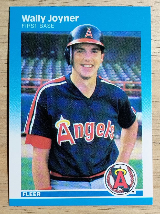 1987 Fleer #86 Wally Joyner RC