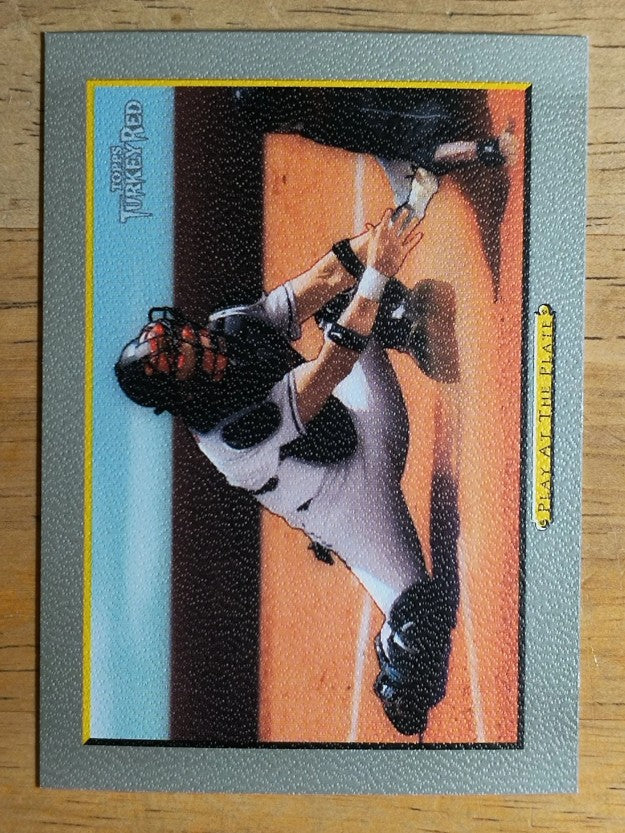2005 Topps Turkey Red #45 Play At the Plate Javy Lopez CL