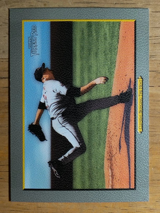 2005 Topps Turkey Red #48 Roger Clemens Bringing Heat CL