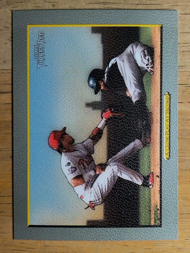 2005 Topps Turkey Red #49 A Close Play Jimmy Rollins CL