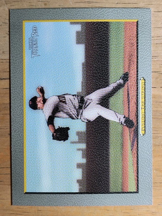 2005 Topps Turkey Red #52 Pulling String Johan Santana CL