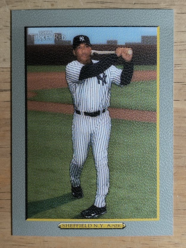 2005 Topps Turkey Red #121 Gary Sheffield