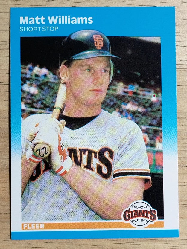1987 Fleer Update #U129 Matt Williams XRC