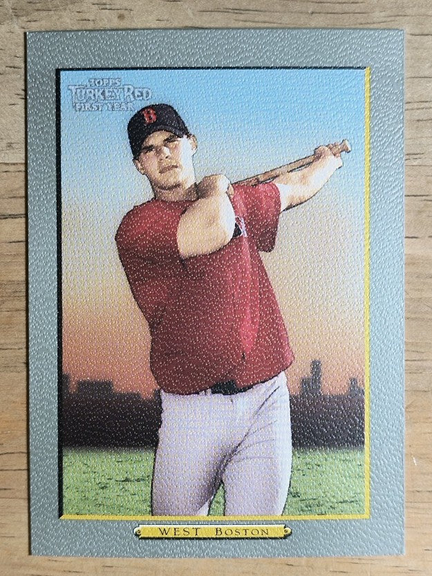 2005 Topps Turkey Red #283 Jeremy West RC
