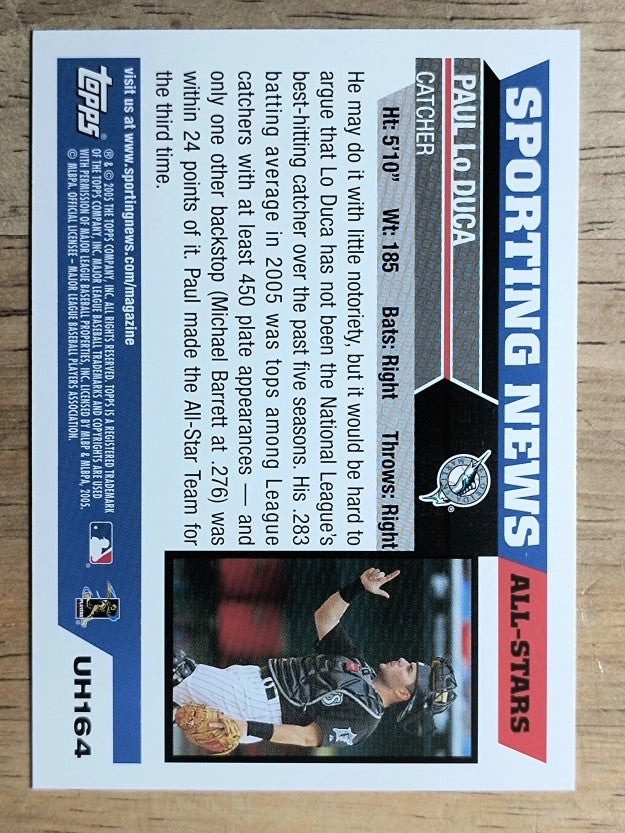 2005 Topps Update #164 Paul Lo Duca AS