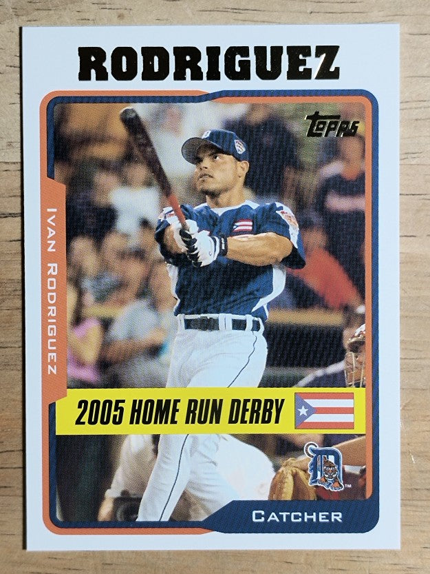 2005 Topps Update #196 Ivan Rodriguez HR
