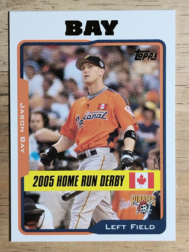 2005 Topps Update #202 Jason Bay HR
