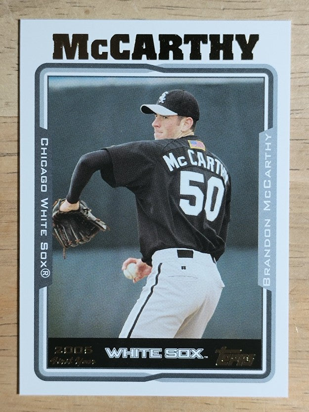2005 Topps Update #264 Brandon McCarthy FY RC