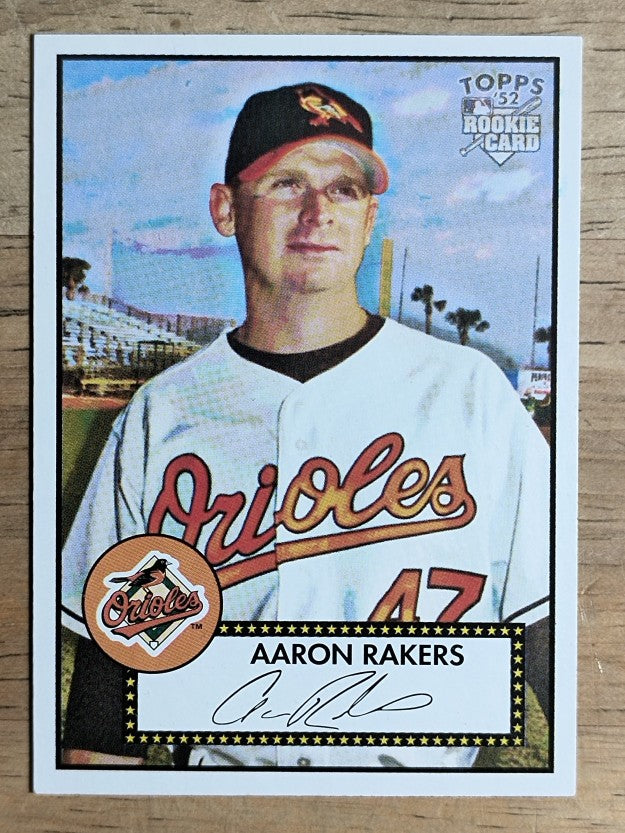 2006 Topps '52 #201 Aaron Rakers
