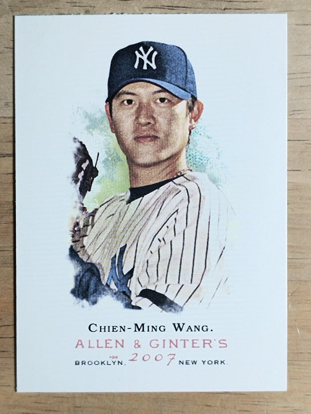 2007 Topps Allen and Ginter #56 Chien-Ming Wang