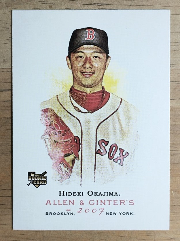 2007 Topps Allen and Ginter #217 Hideki Okajima RC