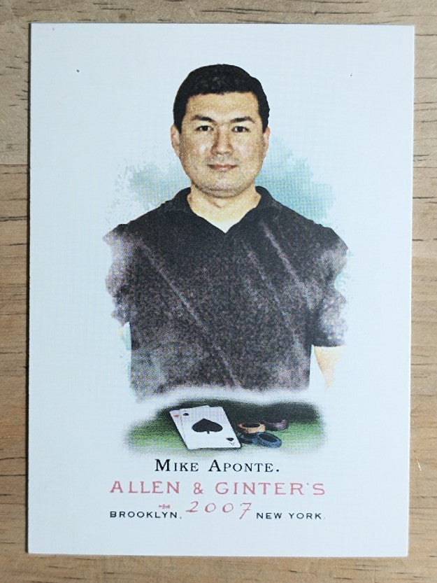 2007 Topps Allen and Ginter #249 Mike Aponte