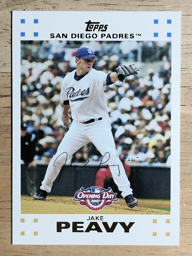 2007 Topps Opening Day #28 Jake Peavy