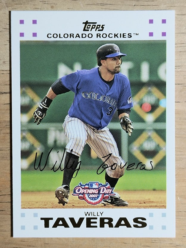 2007 Topps Opening Day #33 Willy Taveras