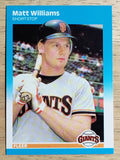 1987 Fleer Update #U129 Matt Williams XRC