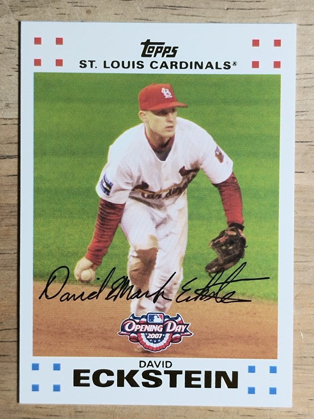 2007 Topps Opening Day #144 David Eckstein