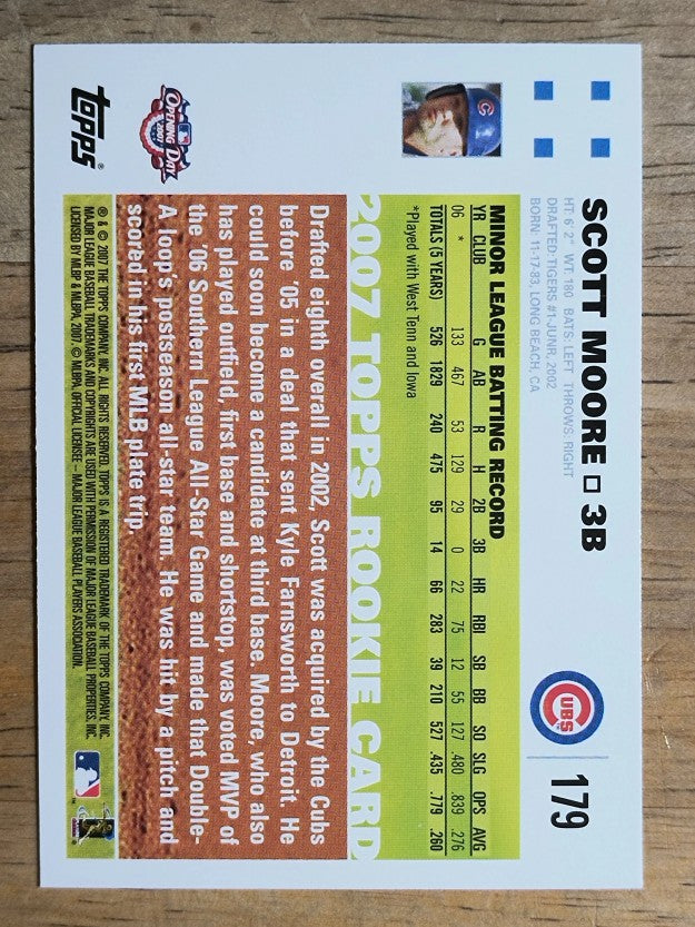 2007 Topps Opening Day #179 Scott Moore