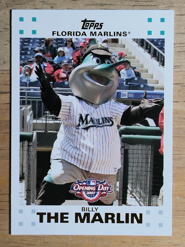 2007 Topps Opening Day #197 Billy the Marlin