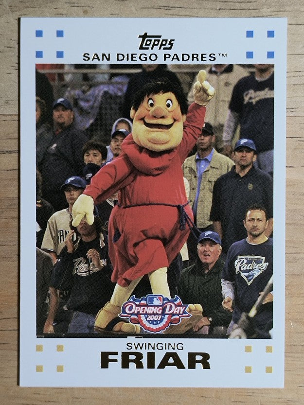 2007 Topps Opening Day #211 Swinging Friar