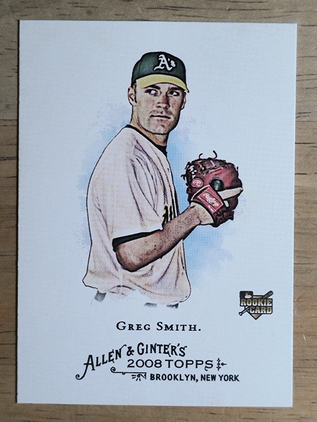 2008 Topps Allen and Ginter #298 Greg Smith RC