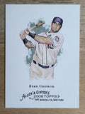 2008 Topps Allen and Ginter #309 Ryan Church SP (NM)
