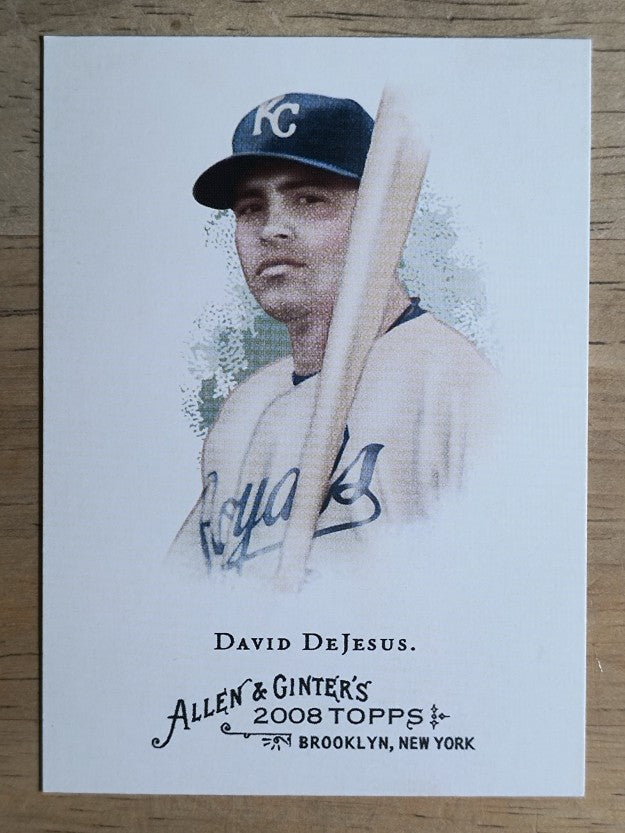 2008 Topps Allen and Ginter #347 David DeJesus SP
