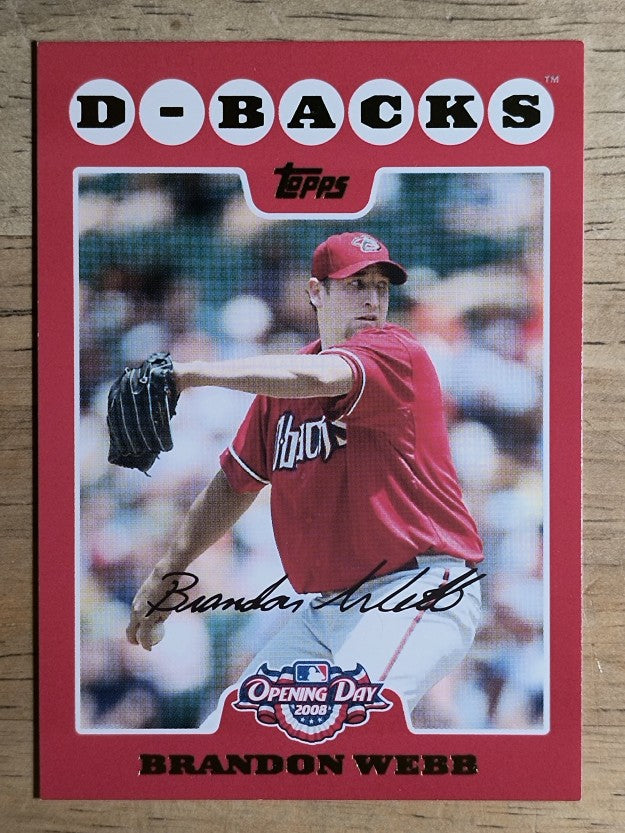 2008 Topps Opening Day #62 Brandon Webb