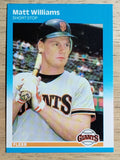 1987 Fleer Update #U129 Matt Williams XRC