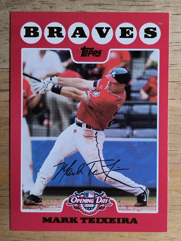 2008 Topps Opening Day #145 Mark Teixeira