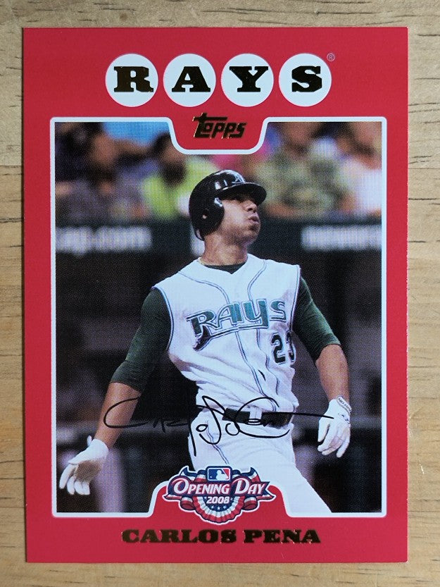 2008 Topps Opening Day #167 Carlos Pena