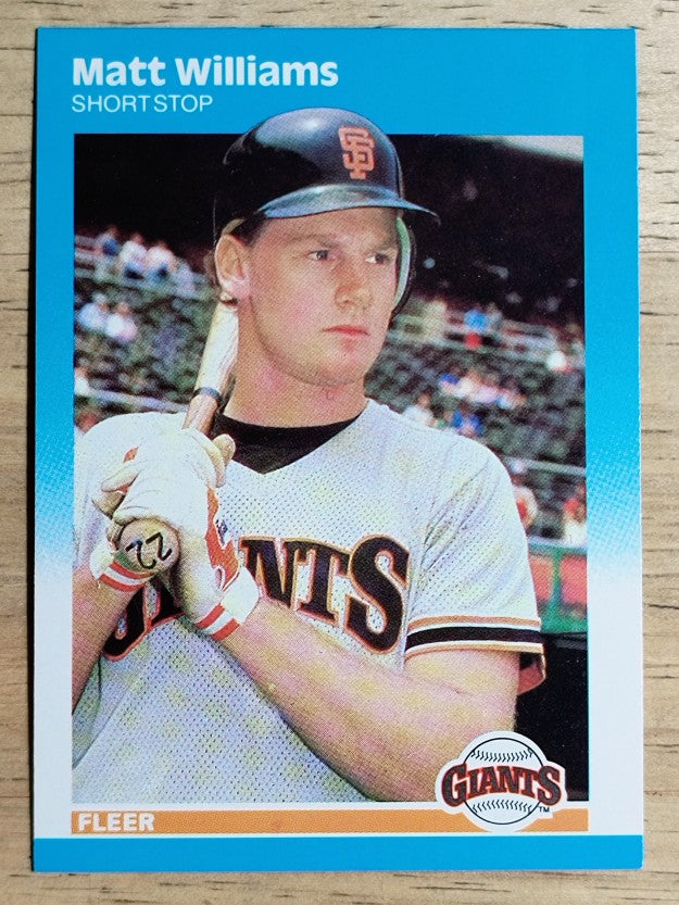 1987 Fleer Update #U129 Matt Williams XRC