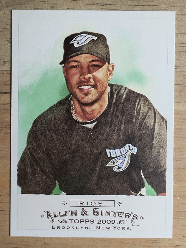 2009 Topps Allen and Ginter #55 Alex Rios
