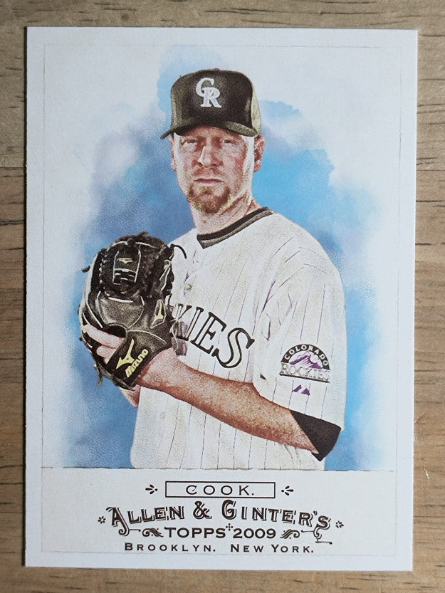 2009 Topps Allen and Ginter #87 Aaron Cook