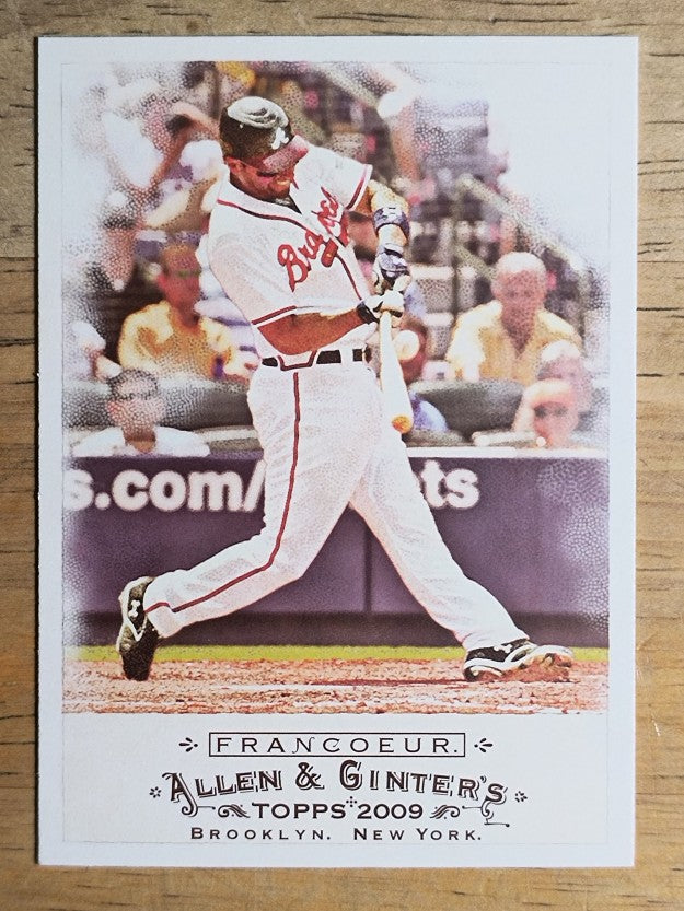 2009 Topps Allen and Ginter #104 Jeff Francoeur