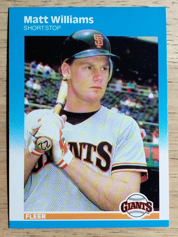 1987 Fleer Update #U129 Matt Williams XRC