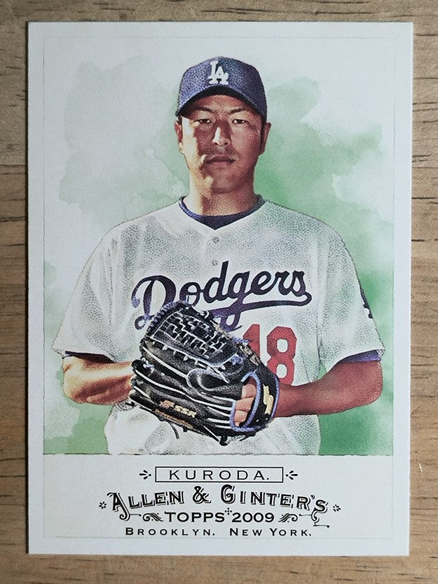 2009 Topps Allen and Ginter #191 Hiroki Kuroda