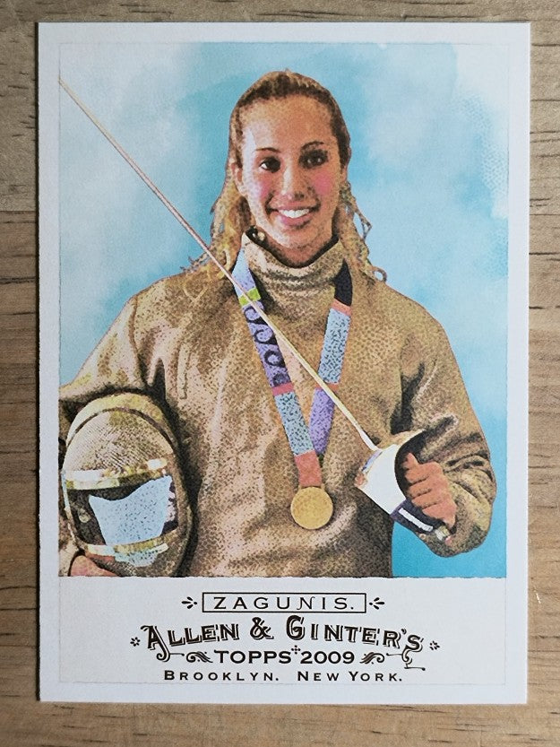 2009 Topps Allen and Ginter #212 Mariel Zagunis