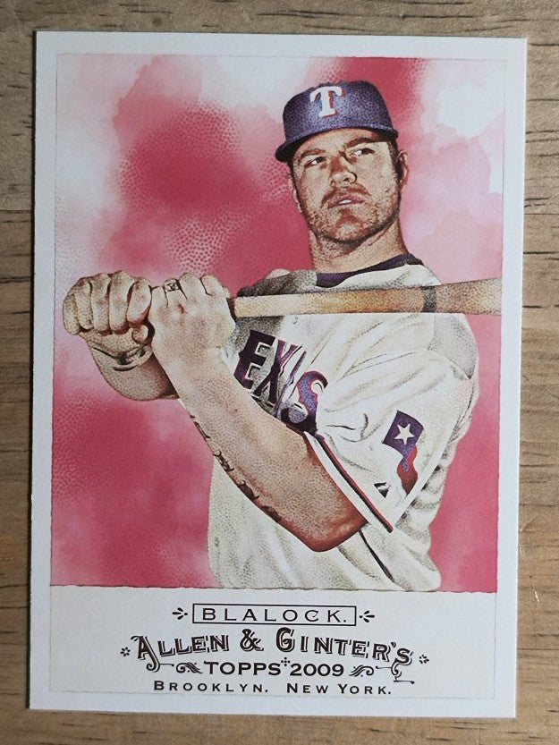 2009 Topps Allen and Ginter #240 Hank Blalock