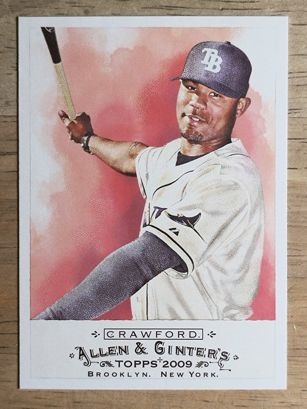 2009 Topps Allen and Ginter #251 Carl Crawford