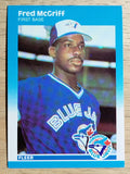 1987 Fleer Update #U75 Fred McGriff