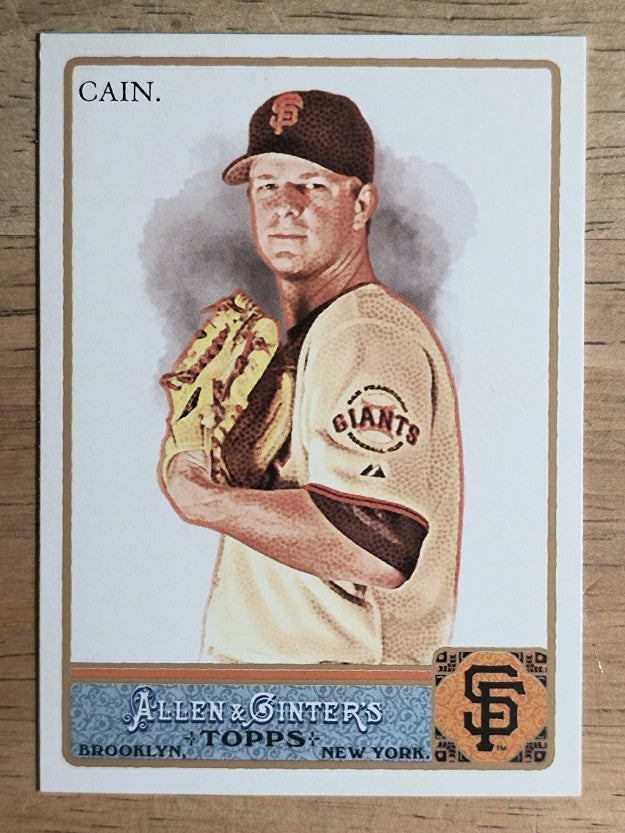 2011 Topps Allen and Ginter #134 Matt Cain