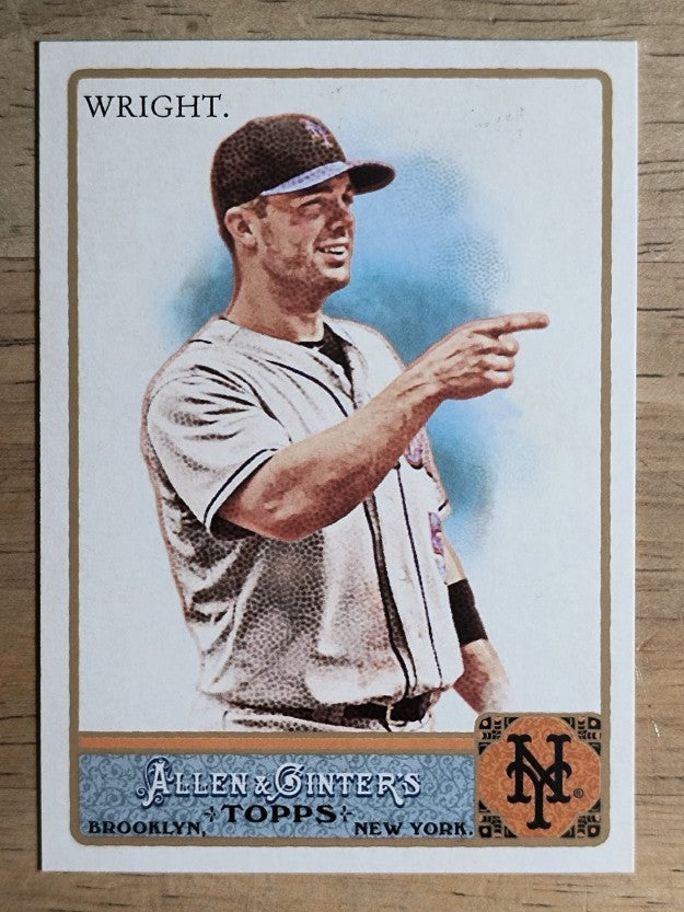 2011 Topps Allen and Ginter #160 David Wright