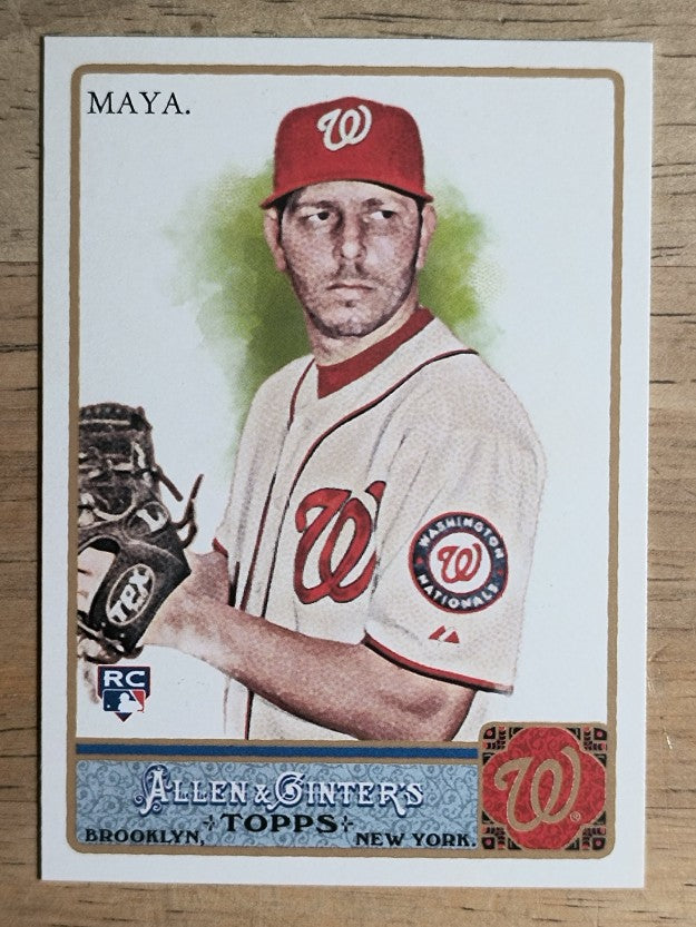 2011 Topps Allen and Ginter #172 Yunesky Maya RC