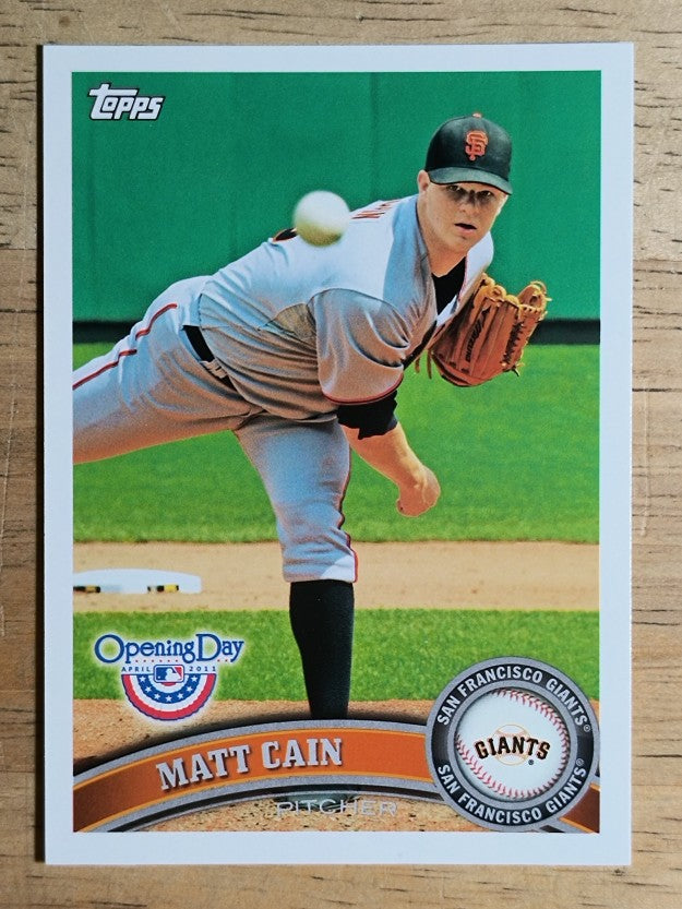 2011 Topps Opening Day #150 Matt Cain
