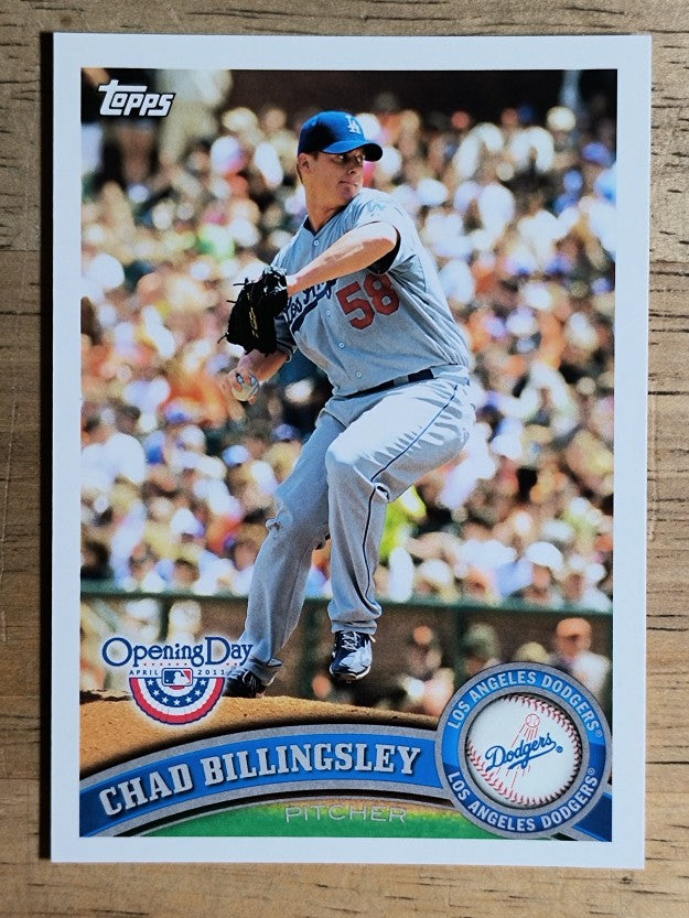 2011 Topps Opening Day #163 Chad Billingsley