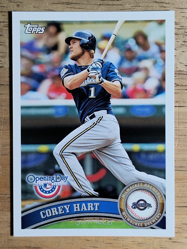 2011 Topps Opening Day #191 Corey Hart