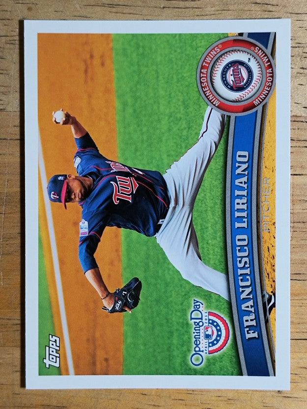 2011 Topps Opening Day #199 Francisco Liriano