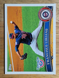 2011 Topps Opening Day #199 Francisco Liriano