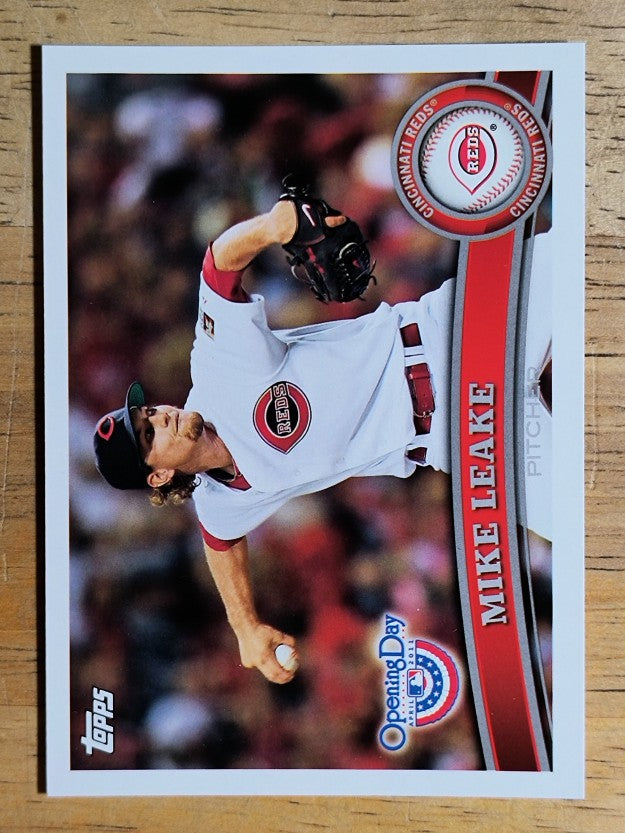 2011 Topps Opening Day #202 Mike Leake